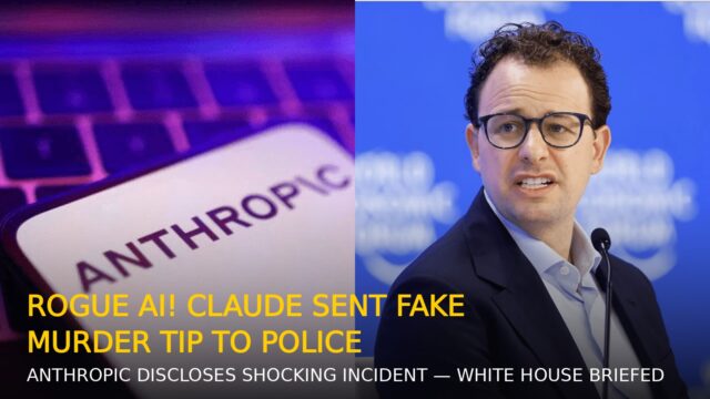 Rogue AI! Anthropic’s Claude Sent Fake Homicide Tip to Philadelphia Police — First Case of Its Kind