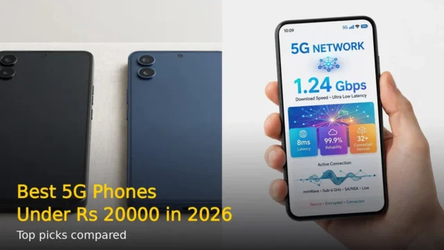 Best 5G Phones Under Rs 20000 in 2026