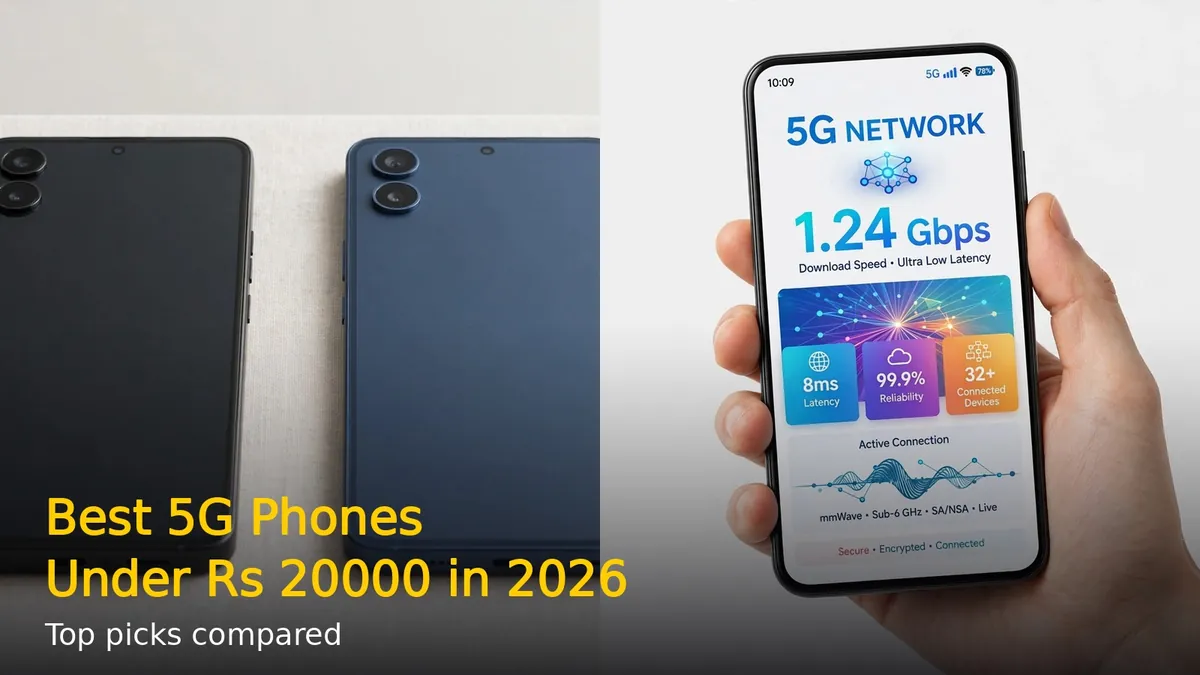 Best 5G Phones Under Rs 20000 in 2026