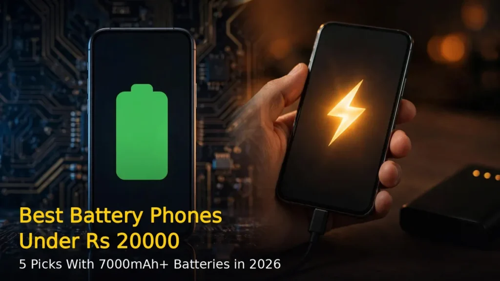 Best Battery Phones Under Rs 20000 in 2026