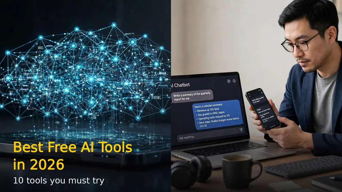 10 Best Free AI Tools in 2026 You Must Try