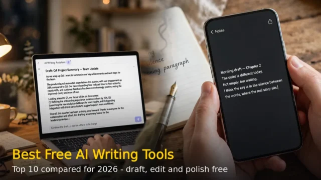 Best Free AI Writing Tools in 2026: Top 10 Compared