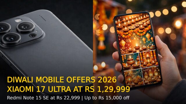 Diwali Mobile Offers 2026: Best Xiaomi Deals & Discounts
