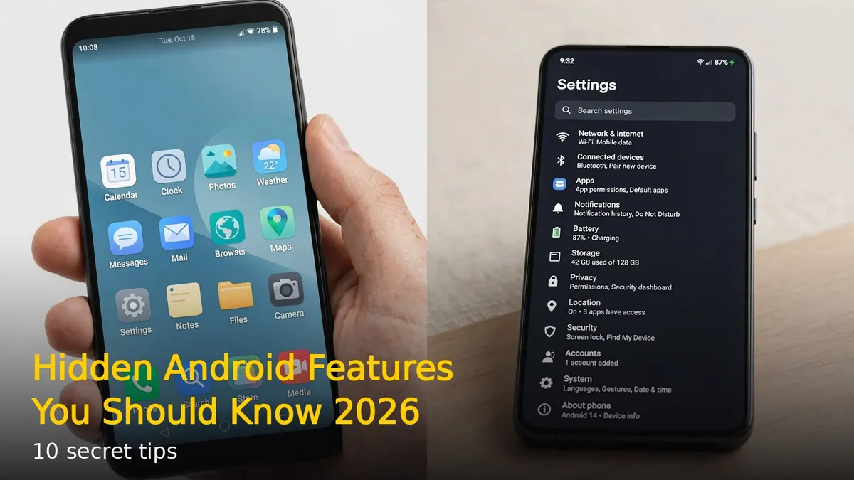 10 Hidden Android Features You Should Know in 2026