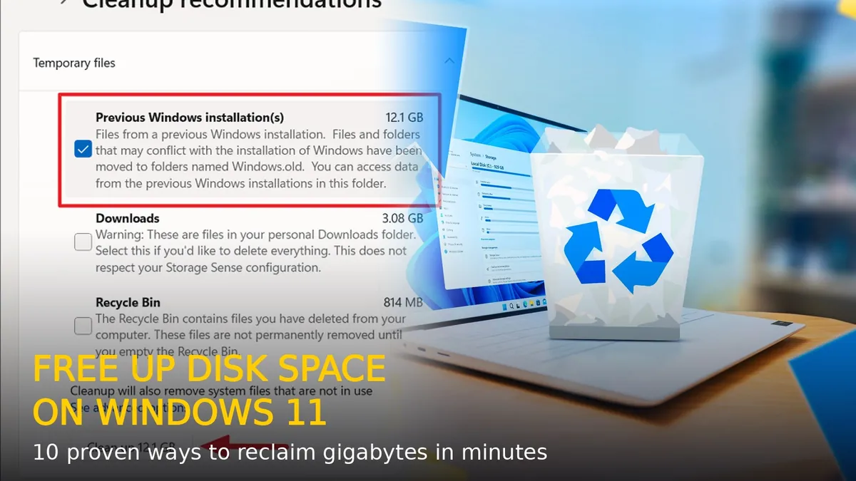 How to Free Up Disk Space on Windows 11: 10 Proven Ways
