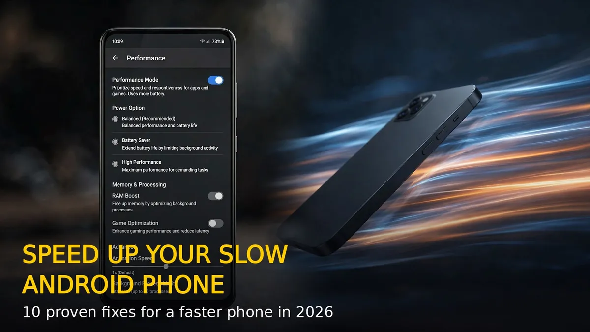 How to Speed Up Your Slow Android Phone in 2026