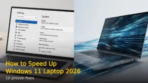 How to speed up Windows 11 laptop
