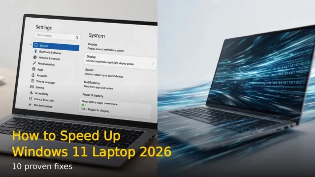 How to Speed Up Windows 11 Laptop: 10 Proven Fixes