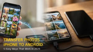 How to Transfer Photos from iPhone to Android: 5 Easy Ways (2026)