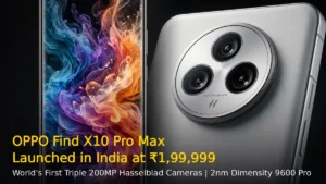 OPPO Find X10 Pro Max Launched in India: World’s First Triple 200MP Camera Phone at ₹1,99,999