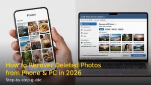 How to Recover Deleted Photos from Phone and PC in 2026