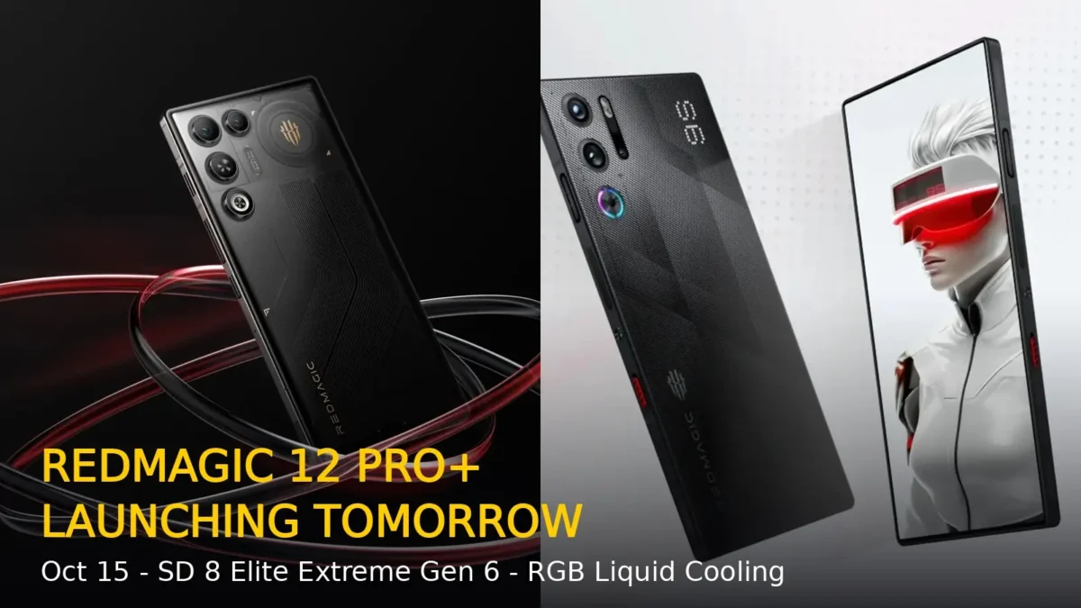 RedMagic 12 Pro+ Launching Tomorrow: Snapdragon 8 Elite Extreme Gen 6, RGB Liquid Cooling, Expected Price
