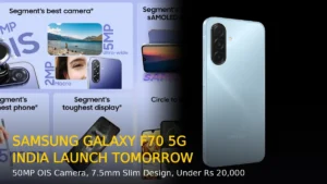 Samsung Galaxy F70 5G India launch price specs