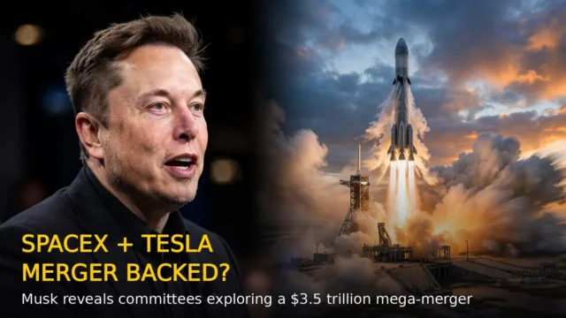 Elon Musk Backs SpaceX-Tesla Merger: The $3.5 Trillion Mega-Deal Explained