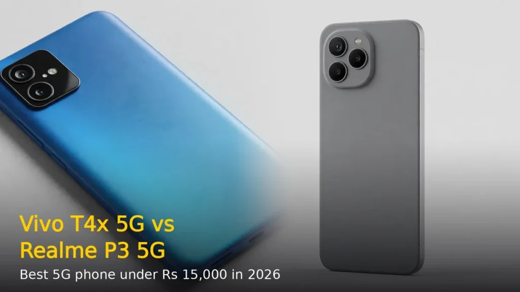 Vivo T4x 5G vs Realme P3 5G: Best 5G Phone Under Rs 15000?